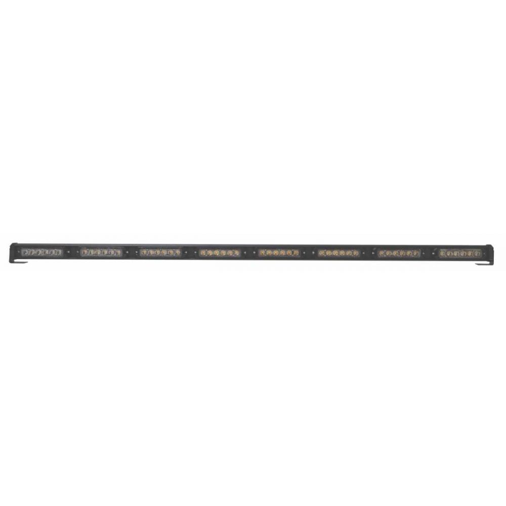 WOLFRAM 118 cm Neon LED İkaz Işığı 14 Fonksiyon E Belgeli 12V 24V 48W – Uzun Tip Çakar Lamba, Araç Üstü Trafik Uyarı Işığı